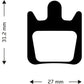 Aztek Organic Disc Brake Pads for Hope X2