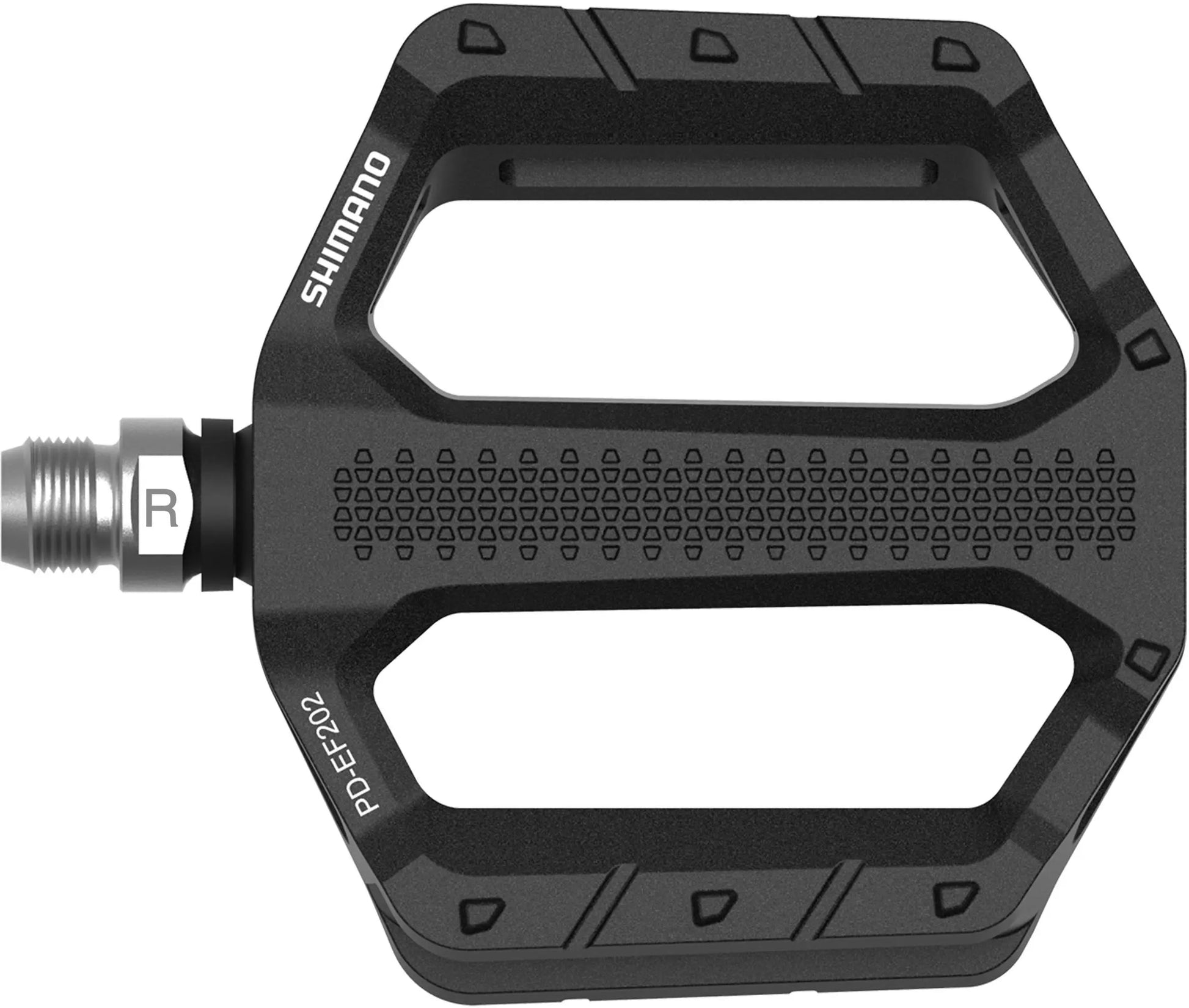 PD-EF202 MTB flat pedals, black Shimano