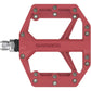 PD-GR400 flat pedals, resin with pins, red Shimano