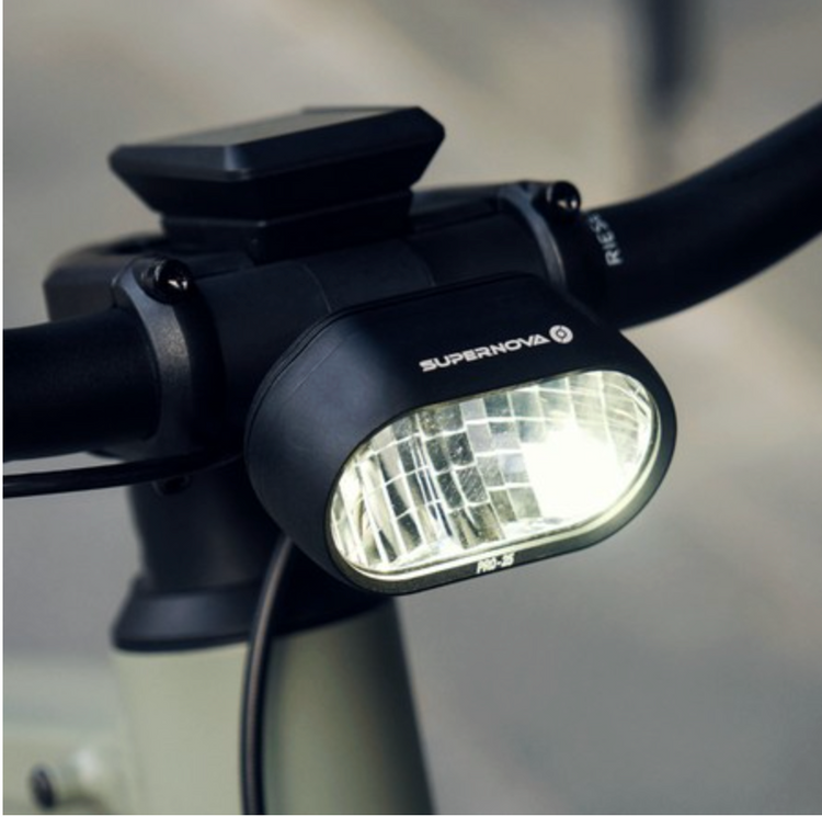 Riese & Müller Delite4 GT Touring Supernova M99 Mini Pro-25 front light detail