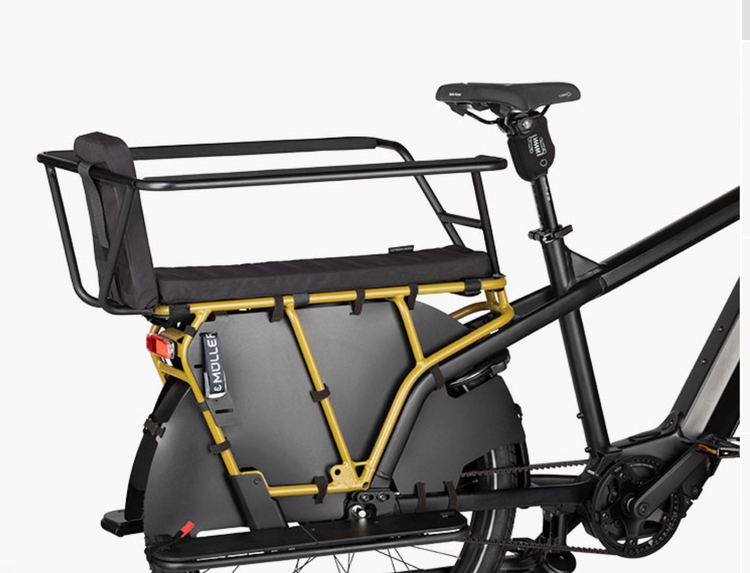 Riese & Muller Multicharger3 Vario Family Kit with safety bar, seat cushion and footrests