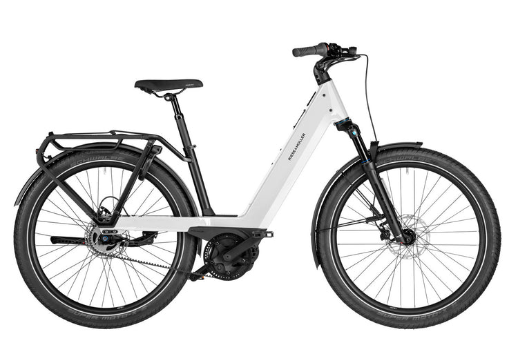 Riese & Müller Nevo5 Silent CORE electric bike in Pure White