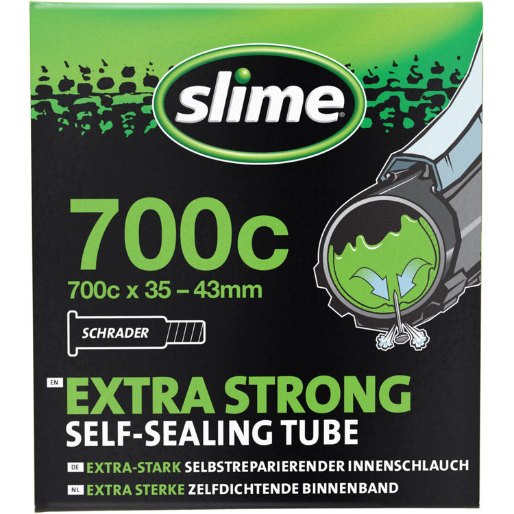 Slime self-sealing bicycle inner tube 700c x 35-43 mm Schrader, SKU 30057