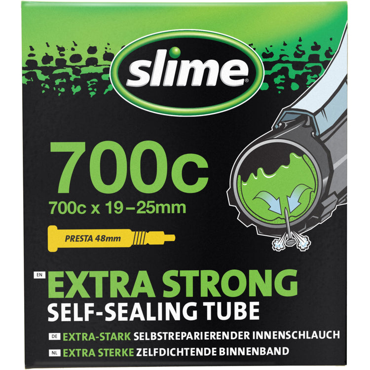 Slime self-sealing bicycle inner tube 700c x 19-25 mm Presta, SKU 30061