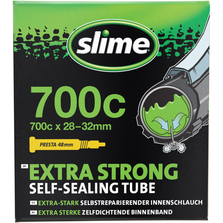 Slime self-sealing bicycle inner tube 700c x 28-32 mm Presta, SKU 30062