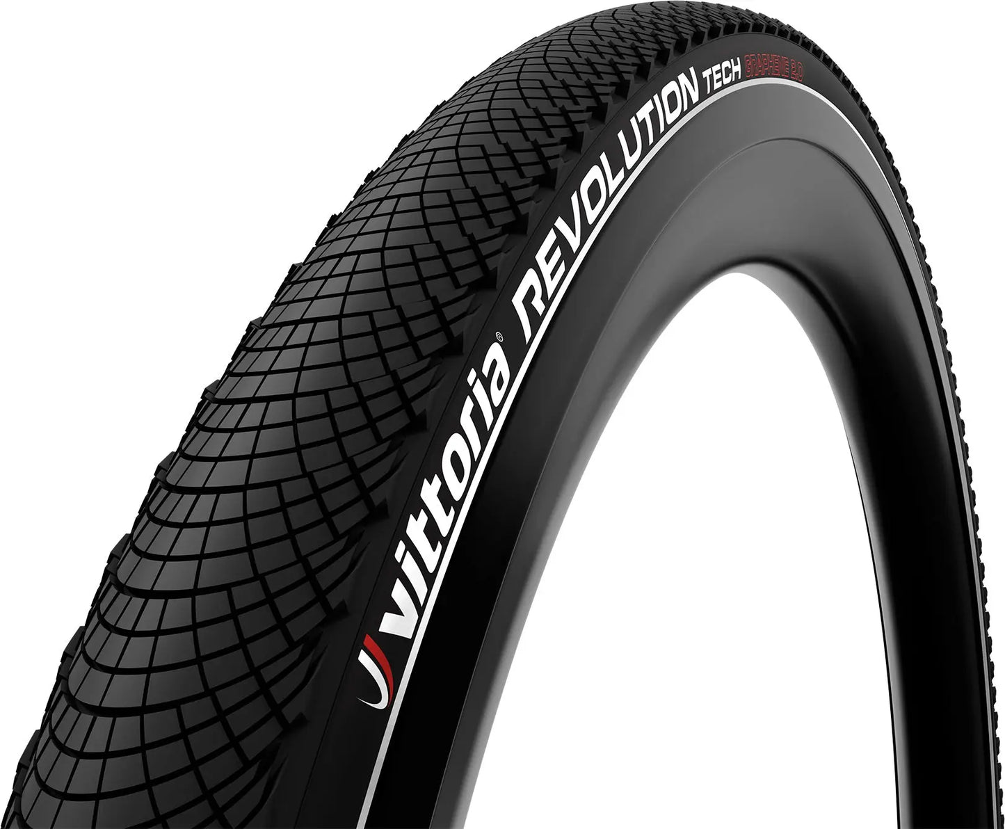 Revolution Tech 26X2.0 Rigid Refl Full Black G2.0 Tyre Vittoria