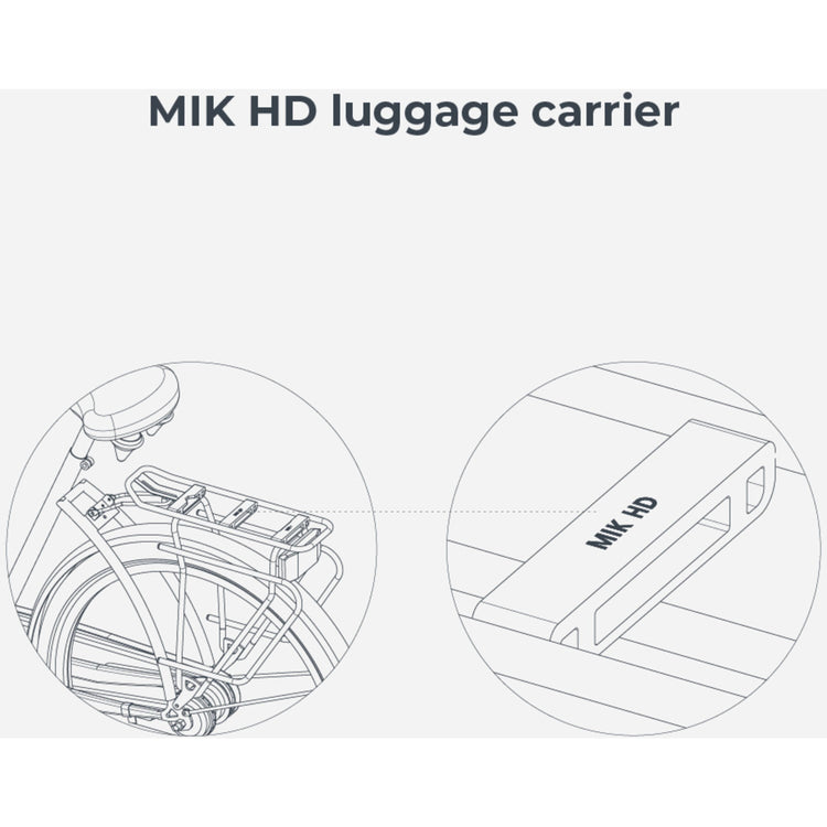 Urban Iki Rear Child Bike Seat – MIK HD Compatible (9 Months–6 Years)