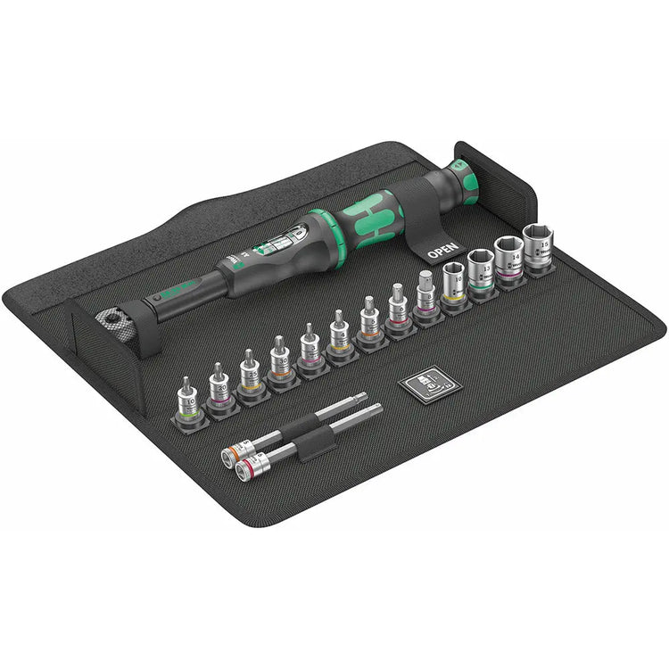 Wera Tools Bicycle Torque Set 1 And Zyklop Socket Set 16pcs Wera Tools