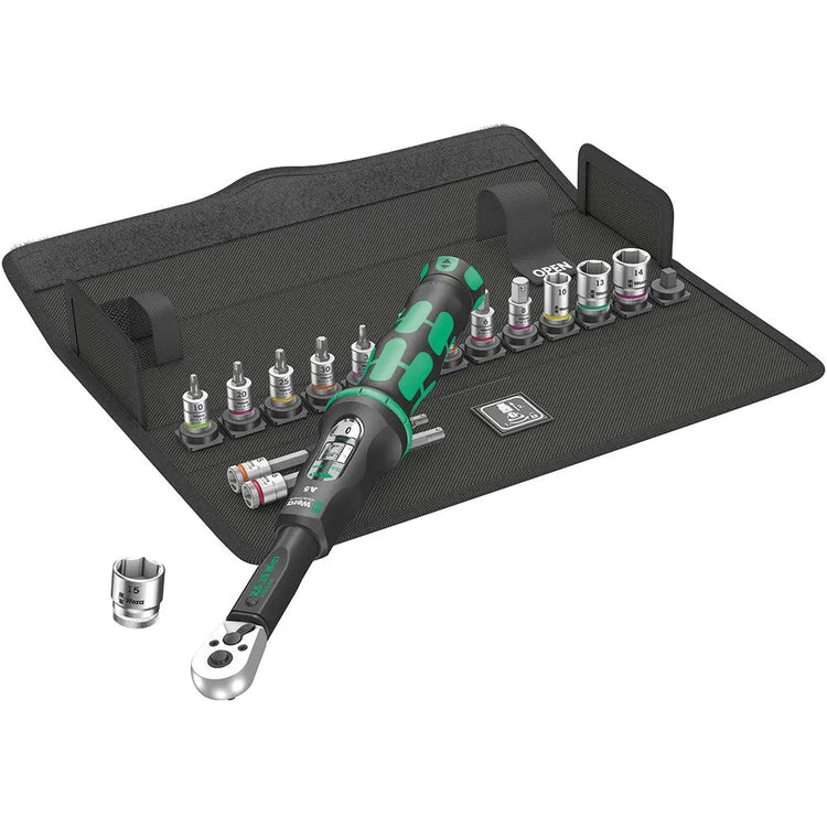 Wera Tools Bicycle Torque Set 1 And Zyklop Socket Set 16pcs Wera Tools