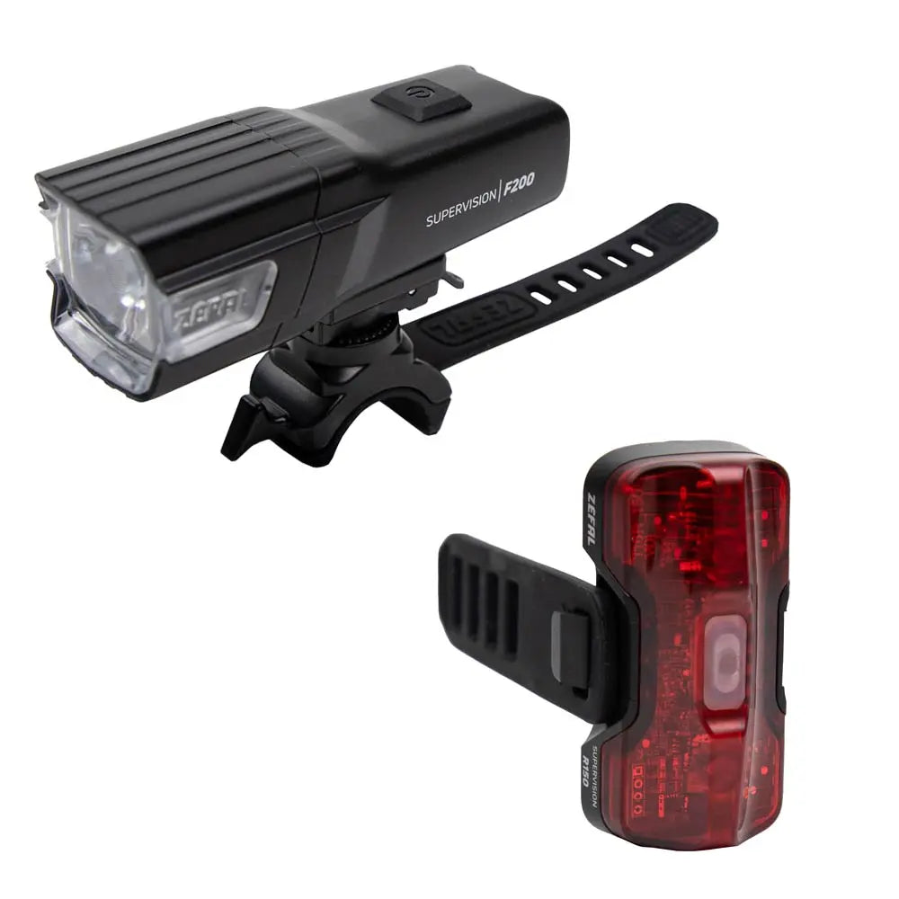 Zefal Supervision R150 And F200 Light Set Zefal