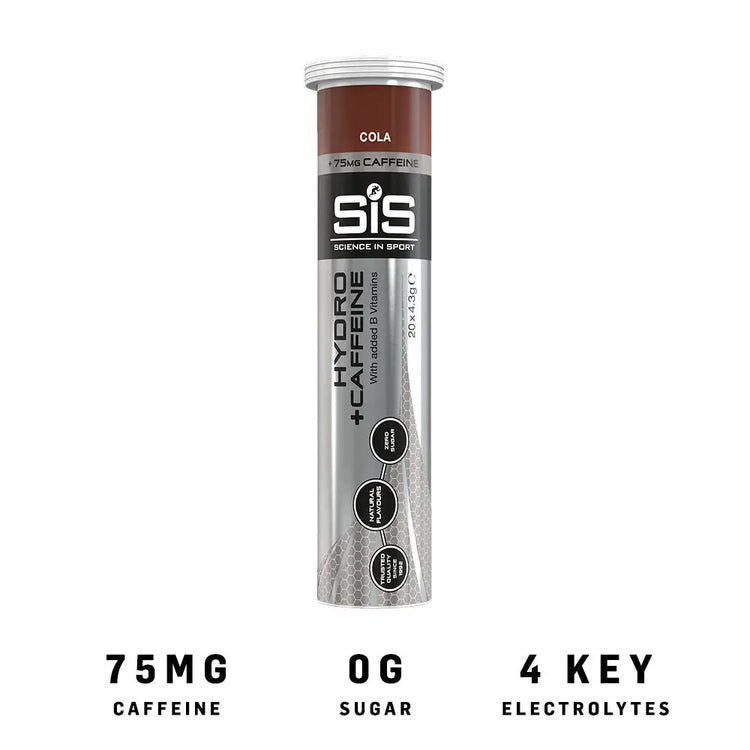 GO Hydro Tablet - 8 tubes - cola + caffeine