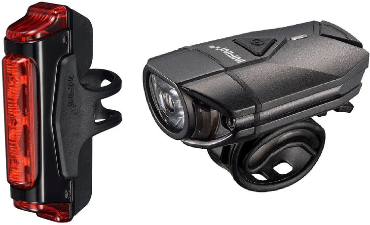 Super Lava 300 front light and Sword Super Bright 30 COB rear light