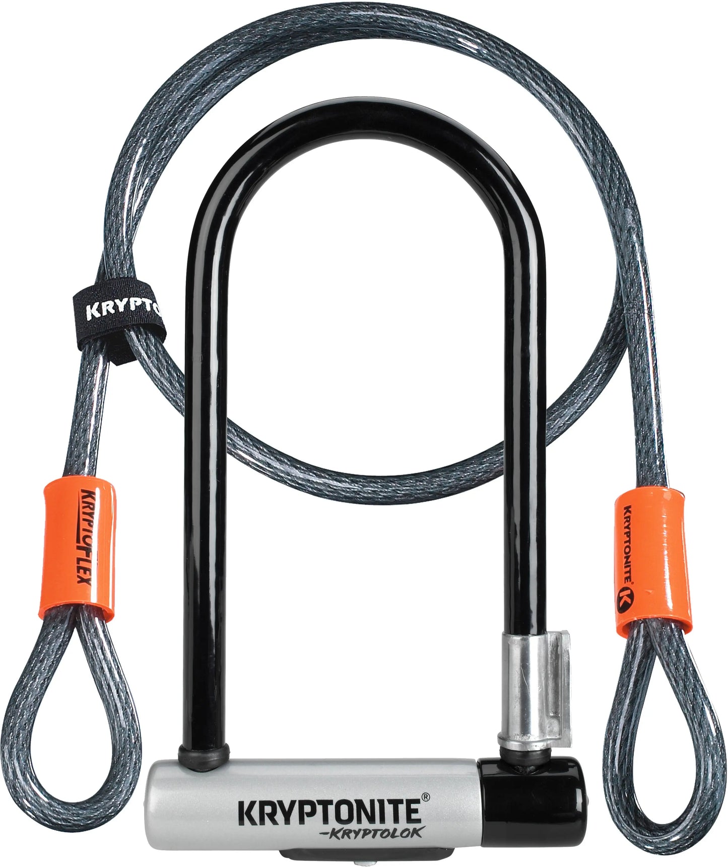Kryptolok  U-Lock with 4 foot Kryptoflex cable